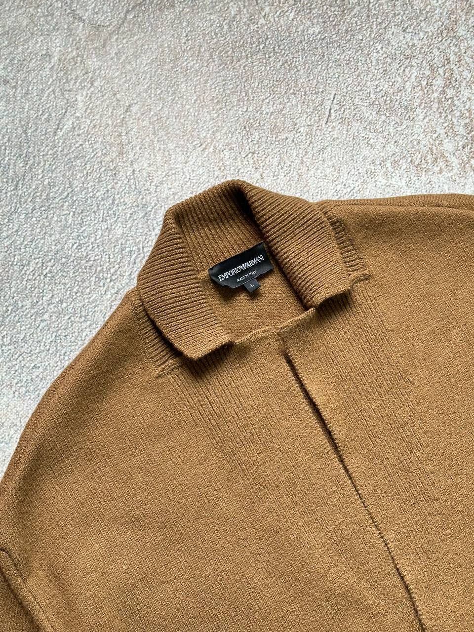 Emporio Armani cardigan jacket knite