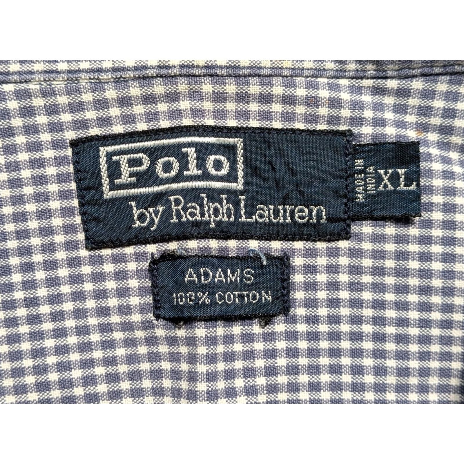 Polo Ralph Lauren Polo Ralph Lauren Shirt Mens XXL Lavender Button-Down 100% Cotton Pony Size US XXL / EU 58 / 5 - 2 Thumbnail
