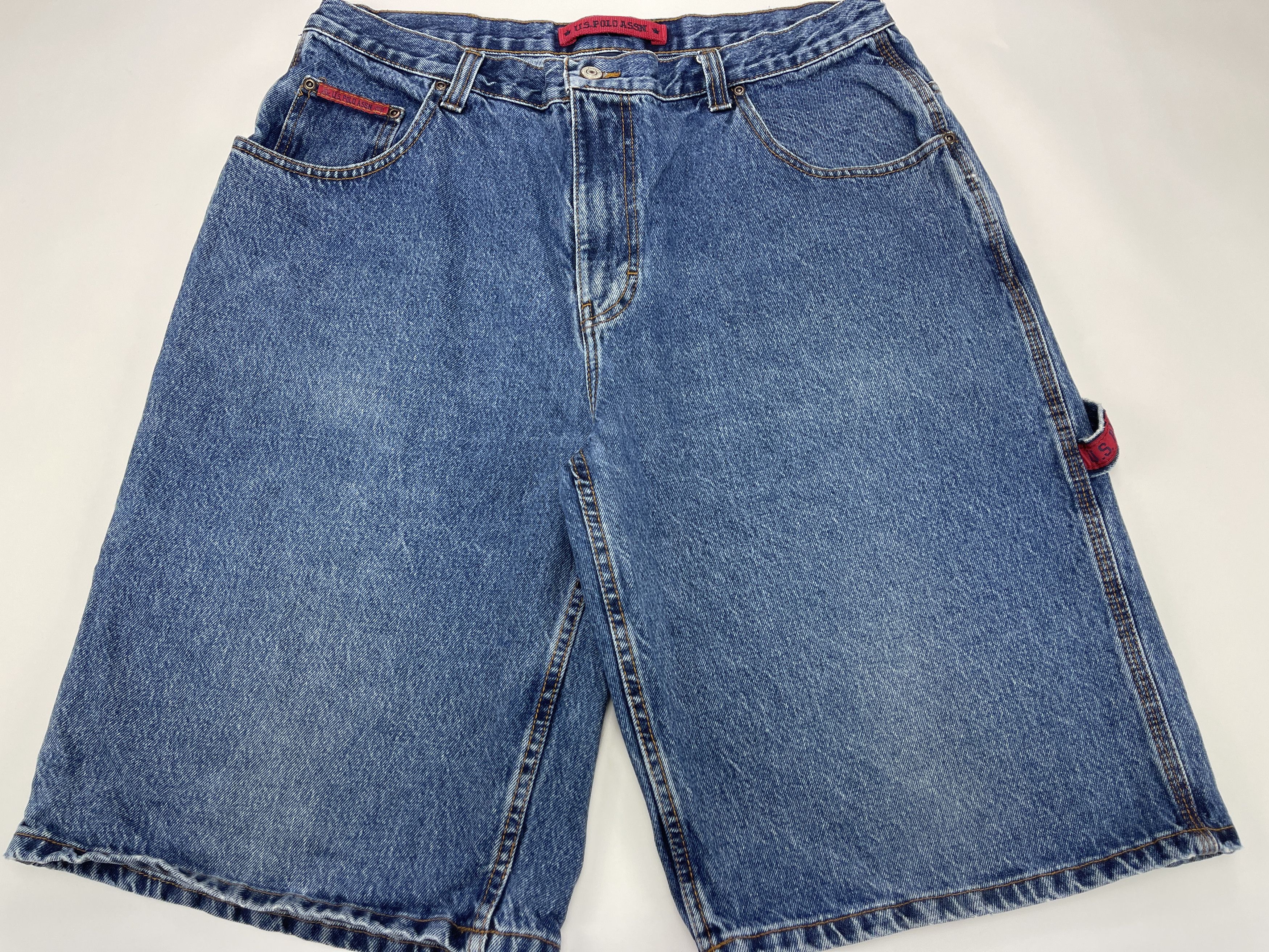 U.S. Polo Assn. U.S. Polo Assn jeans shorts USPA vintage baggy skater 90s 38 Size US 38 / EU 54 - 4 Thumbnail