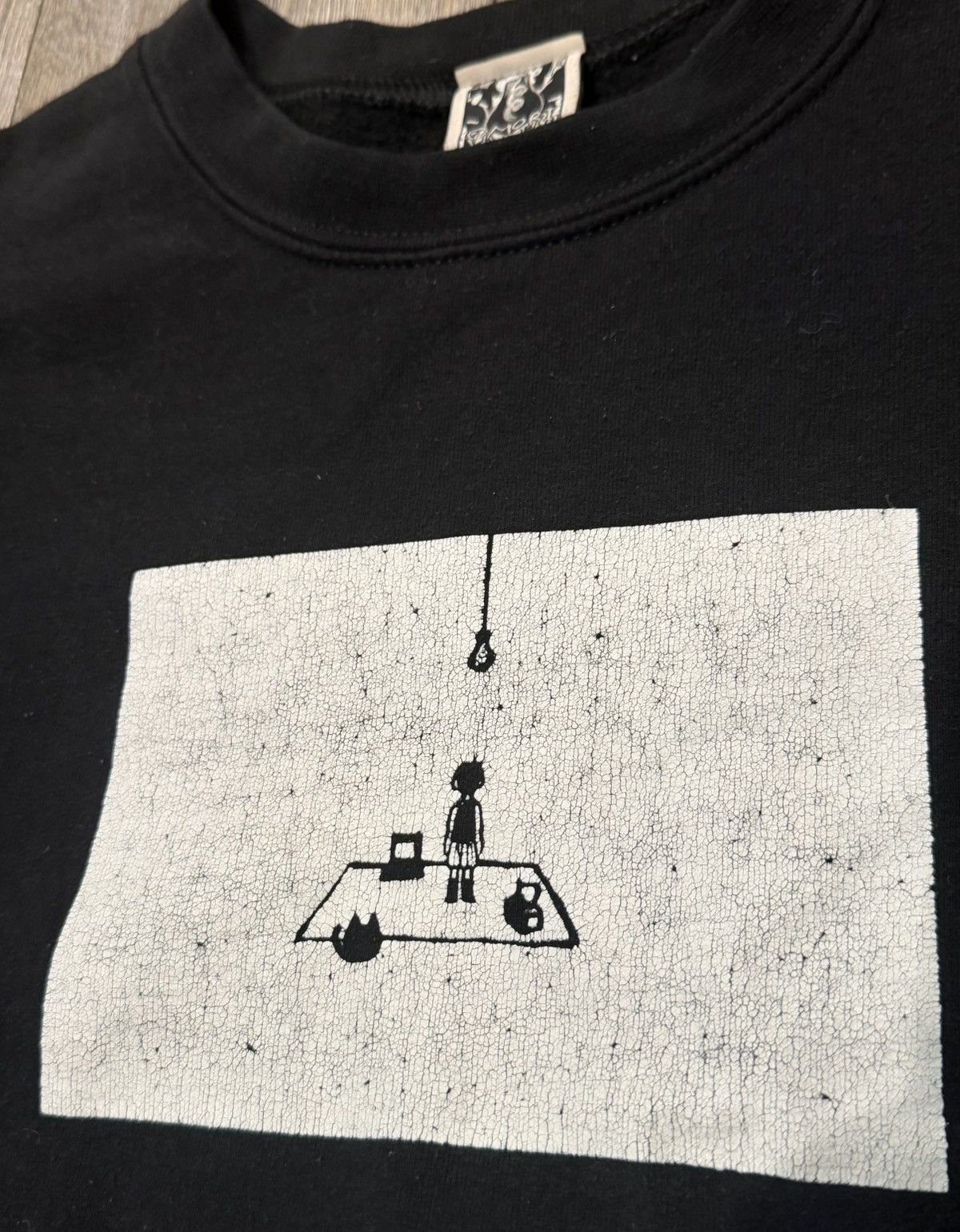 Other OMOCAT OMORI White Space PS4 Manga Anime Crewneck Sweater Size US M / EU 48-50 / 2 - 2 Thumbnail