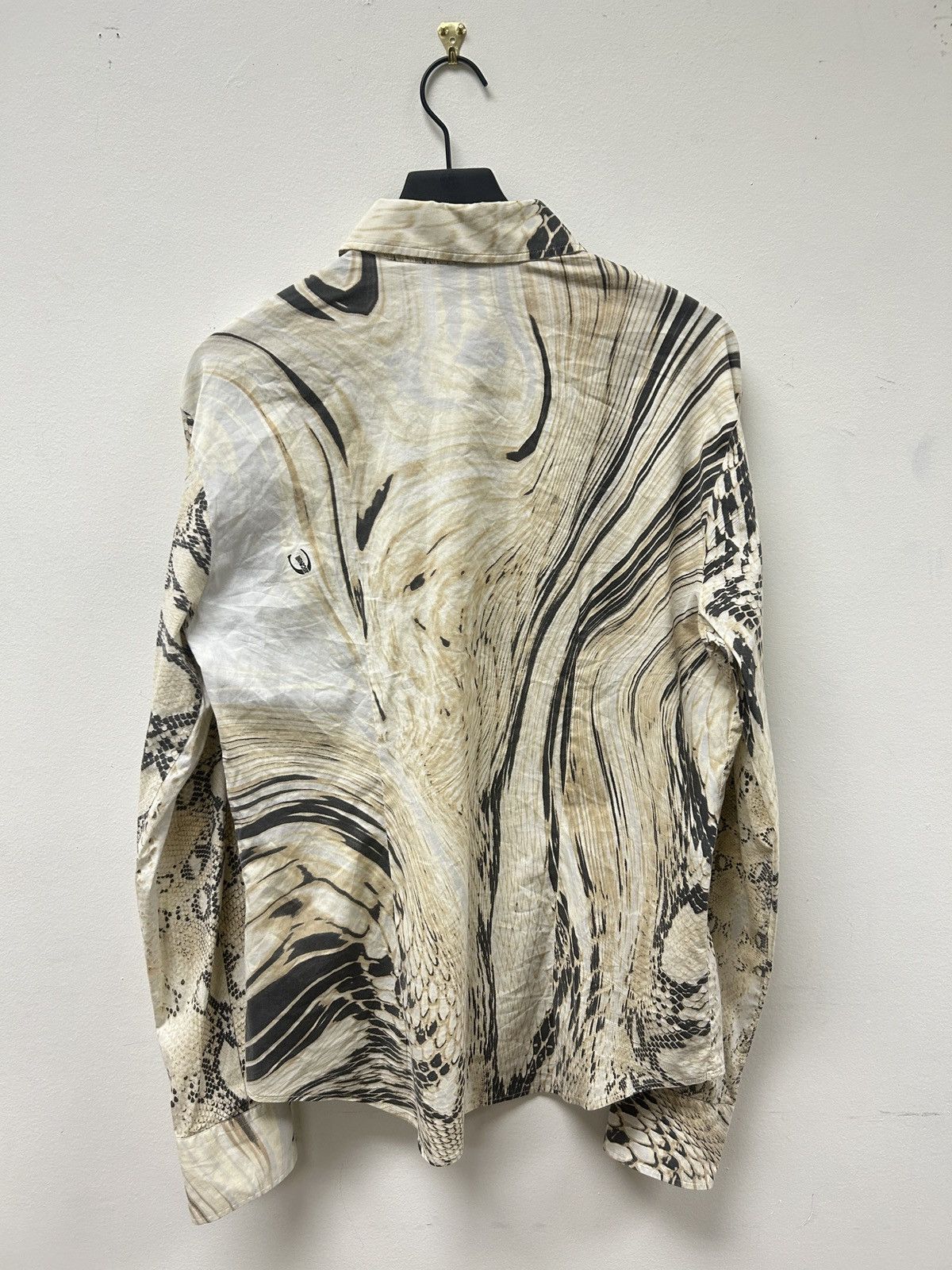 Just Cavalli 00’s Just Cavalli Snakeskin Printed Button up Size US M / EU 48-50 / 2 - 4 Thumbnail