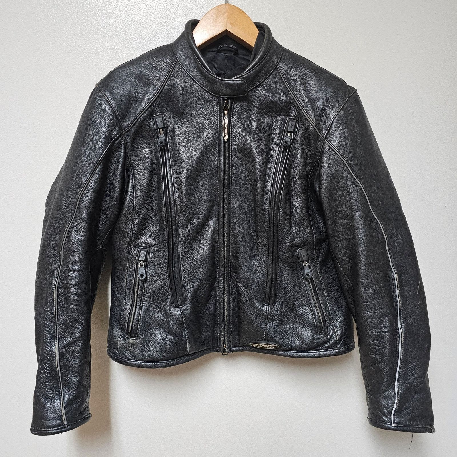 Harley Davidson Women's Harley Davidson FXRG Leather Jacket size Medium Size M / US 6-8 / IT 42-44 - 1 Thumbnail
