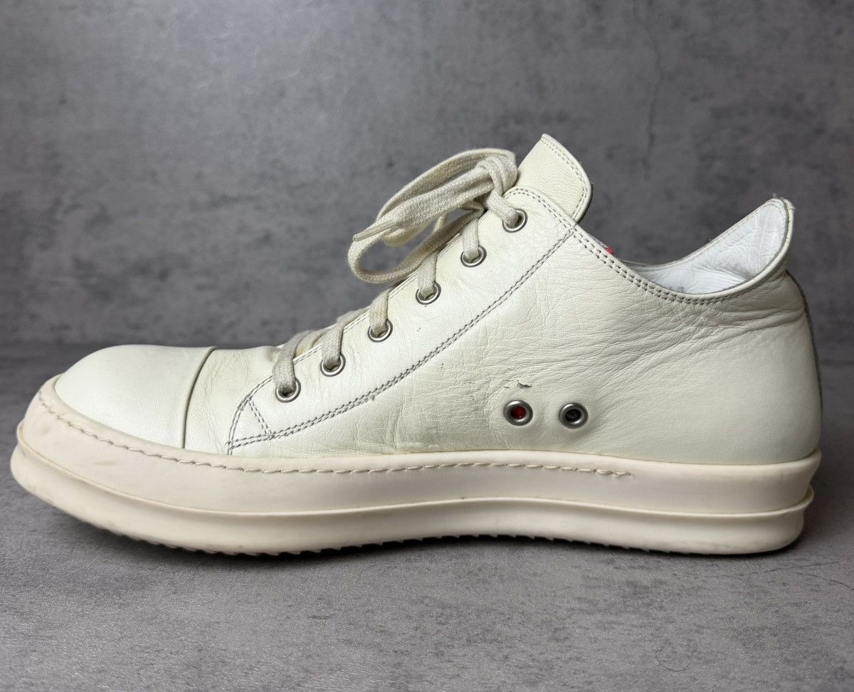 Rick Owens RICK OWENS - RAMONES TRIPLE MILK LOW TOP Size US 10 / EU 43 - 5 Thumbnail