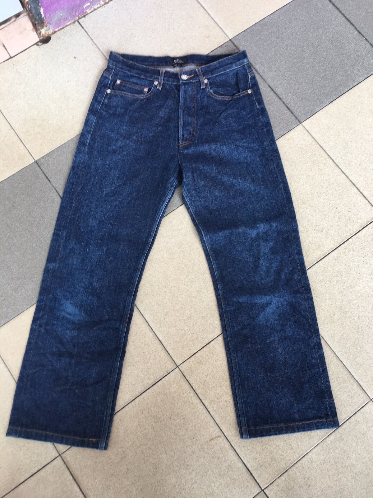 A.P.C. × Japanese Brand A.p.c rue de fleurus paris selvedge Size US 29 - 10 Thumbnail