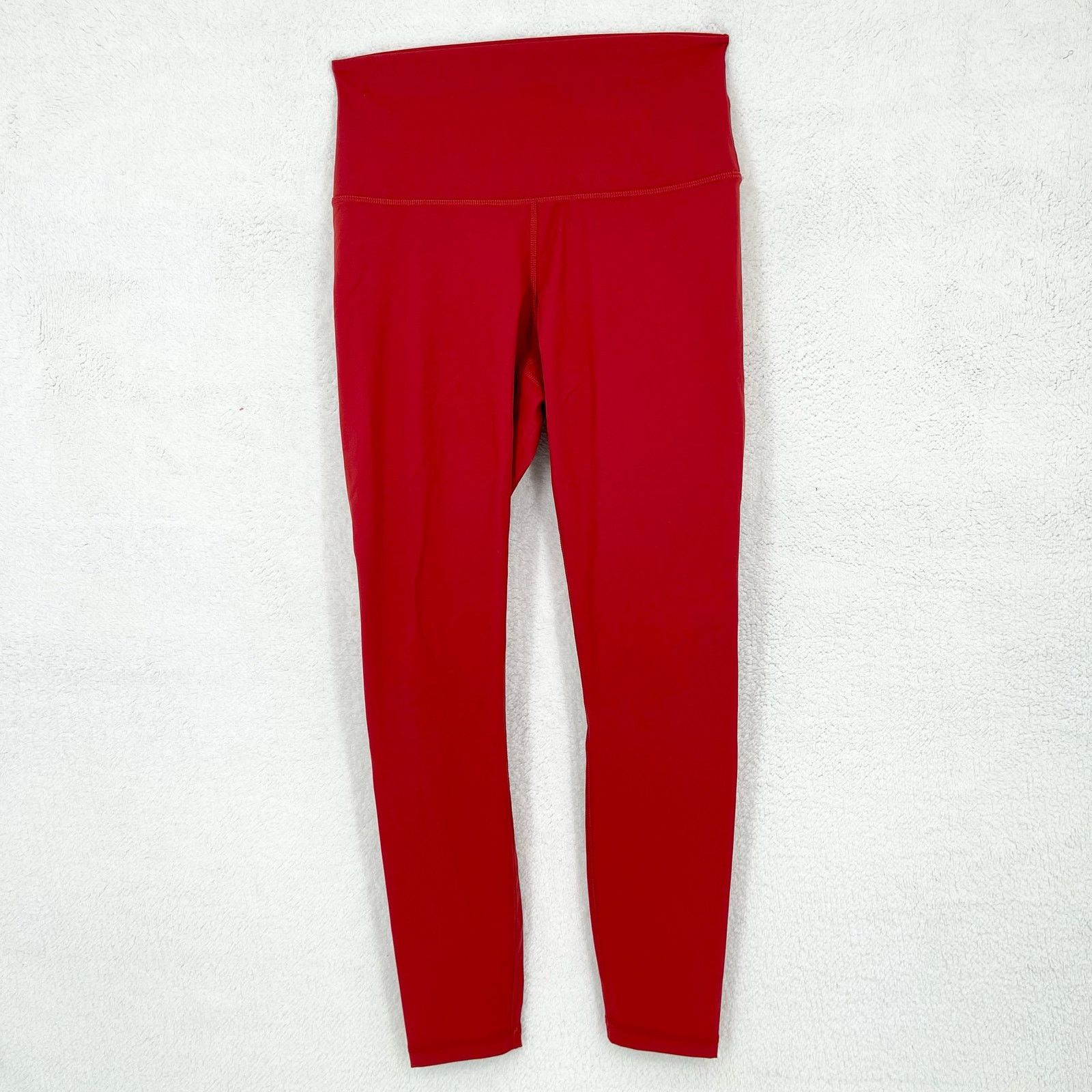 Everlane Everlane The Performance Ankle Workout Leggings Red Small Size 27" / US 4 / IT 40 - 2 Thumbnail