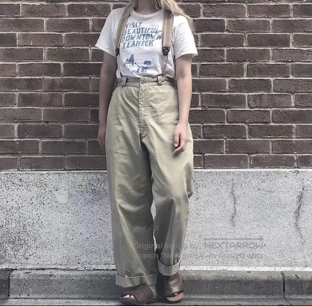 Red Clouds Collective Red Cloud 1950CH Khaki Wide. Size 29" - 8 Thumbnail