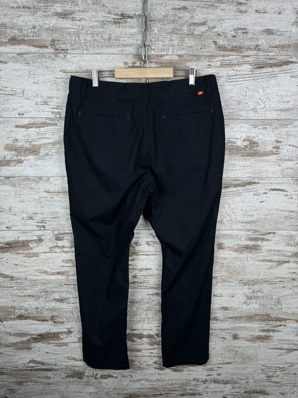 Nike Mens Nike tech fleece pants chinos black size XL Size US 36 / EU 52 - 6 Thumbnail
