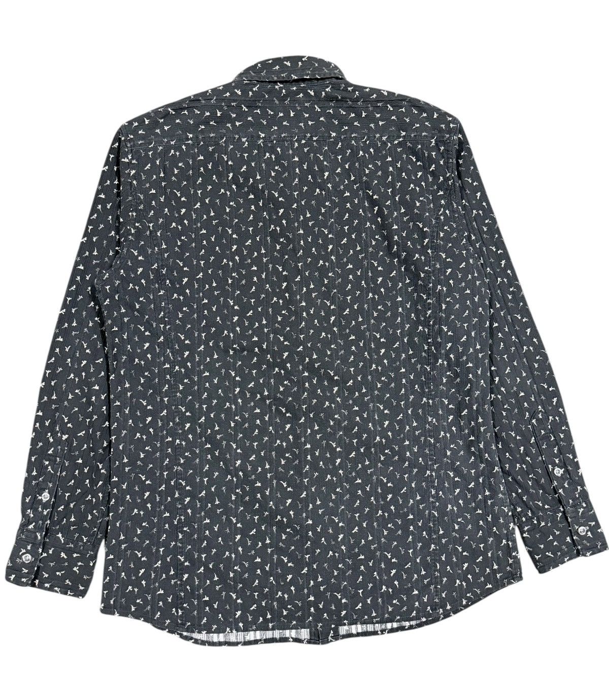 Yohji Yamamoto A.A.R Yohji Yamamoto Printed Shirt Button Ups Designer Size US L / EU 52-54 / 3 - 2 Thumbnail