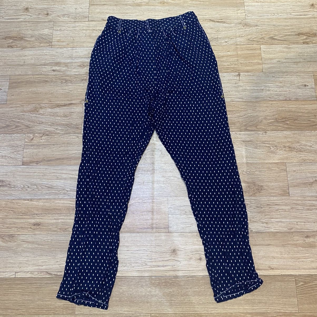 Issey Miyake 2000s Mercibeaucoup By Issey Miyake Polkadot Pants Size 26" / US 2 / IT 38 - 9 Thumbnail