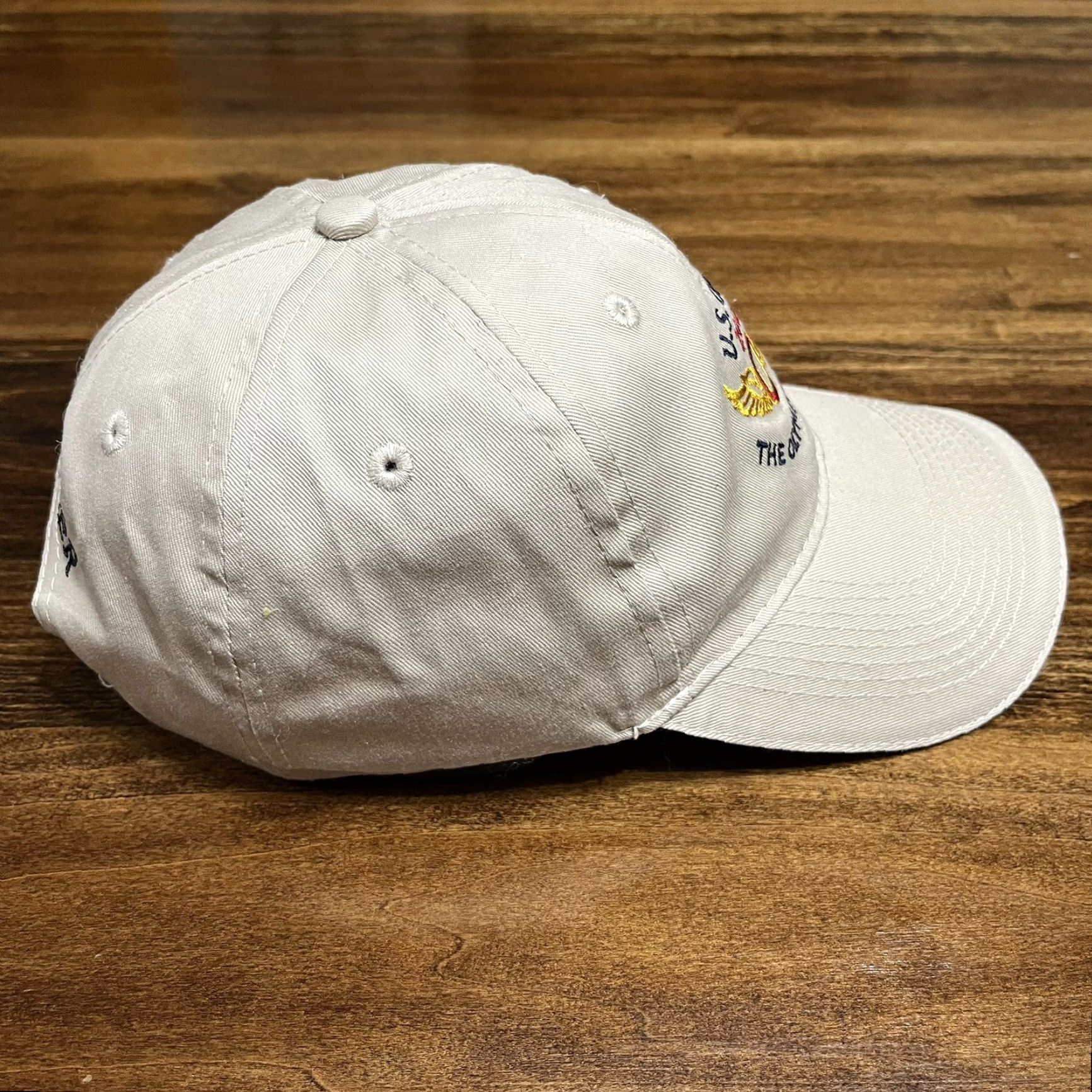 Vintage US Open Hat Cap 2012 The Olympic Club Strap Back USGA Member Adjustable Beige Men One Size Golf Hat Beig Size ONE SIZE - 5 Thumbnail