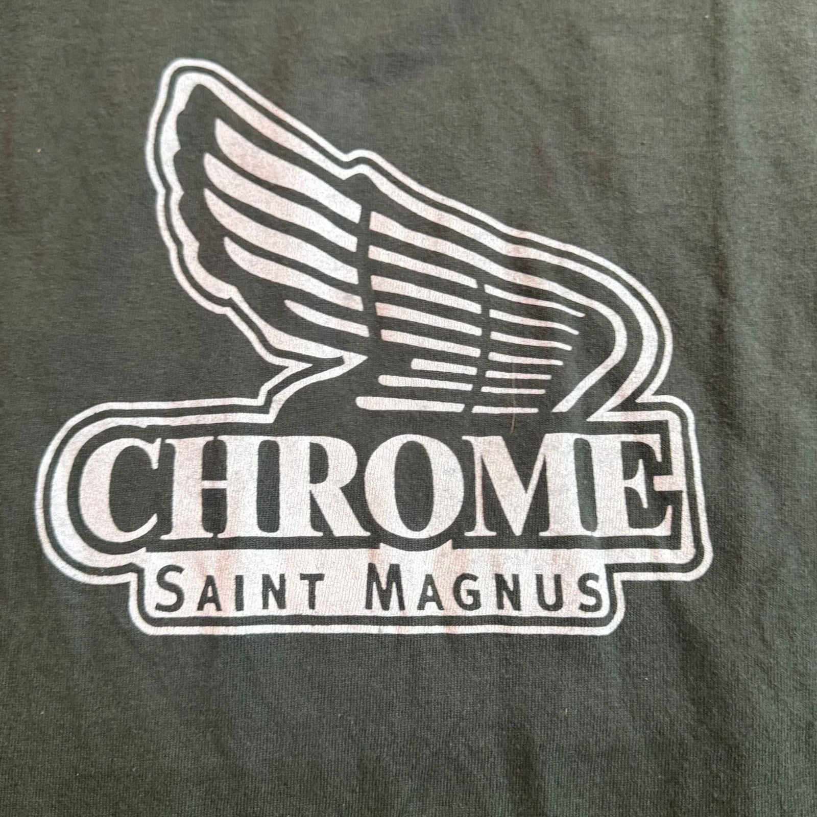 Band Tees Chrome Saint Magnus Label Vintage Youth Large Fits Like S Size US S / EU 44-46 / 1 - 3 Thumbnail