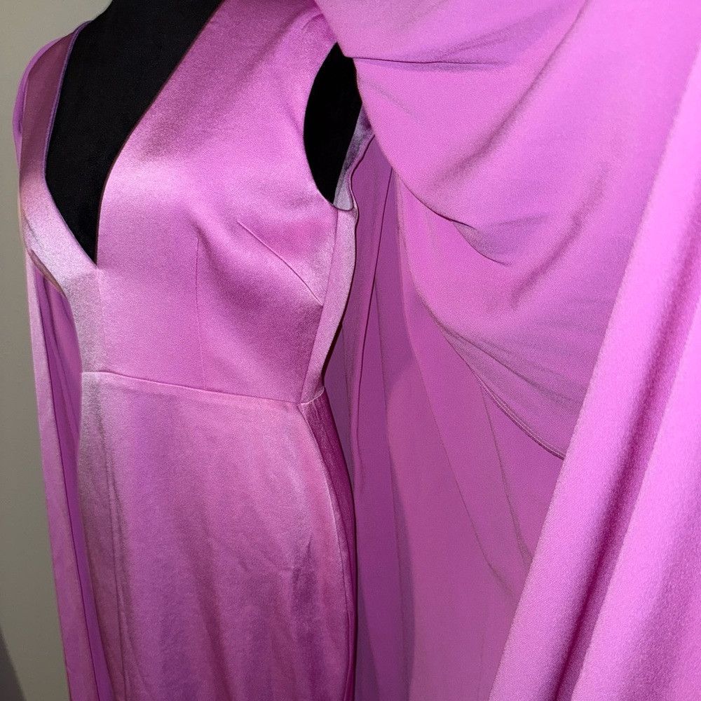 Alex Perry New | ALEX PERRY HUDSON SATIN CREPE GOWN UK 12/US 8 Size M / US 6-8 / IT 42-44 - 8 Thumbnail