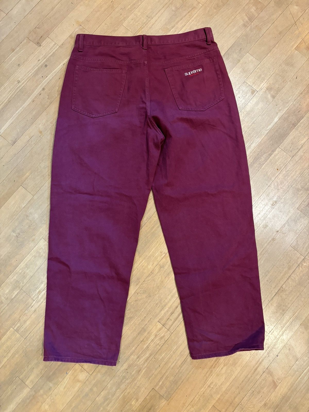Supreme Supreme plum baggy pants Size US 34 / EU 50 - 2 Thumbnail