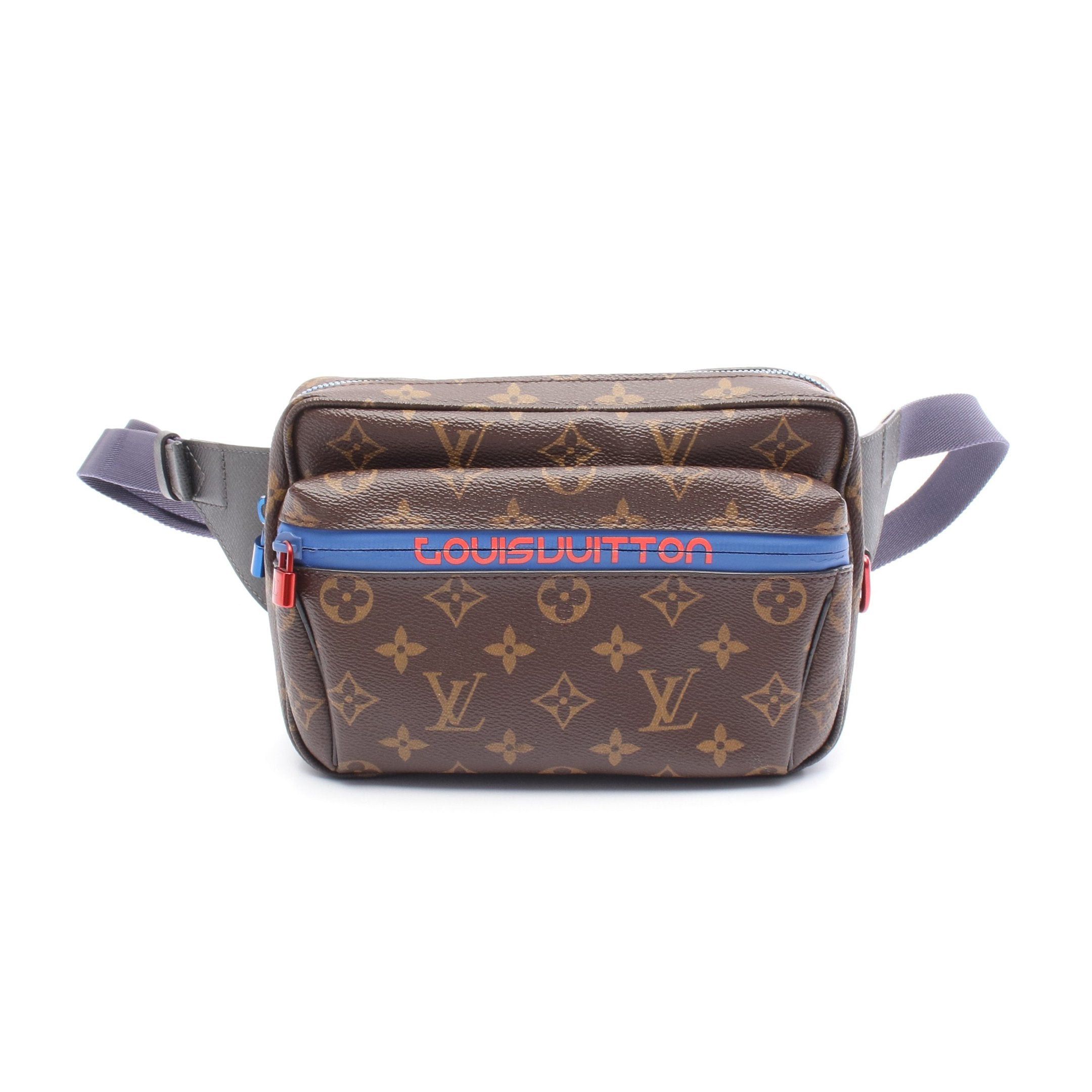 Louis Vuitton Louis Vuitton Pacific Bum Bag Monogram Body Waist Leather Brown Multicolor Size ONE SIZE - 1 Thumbnail