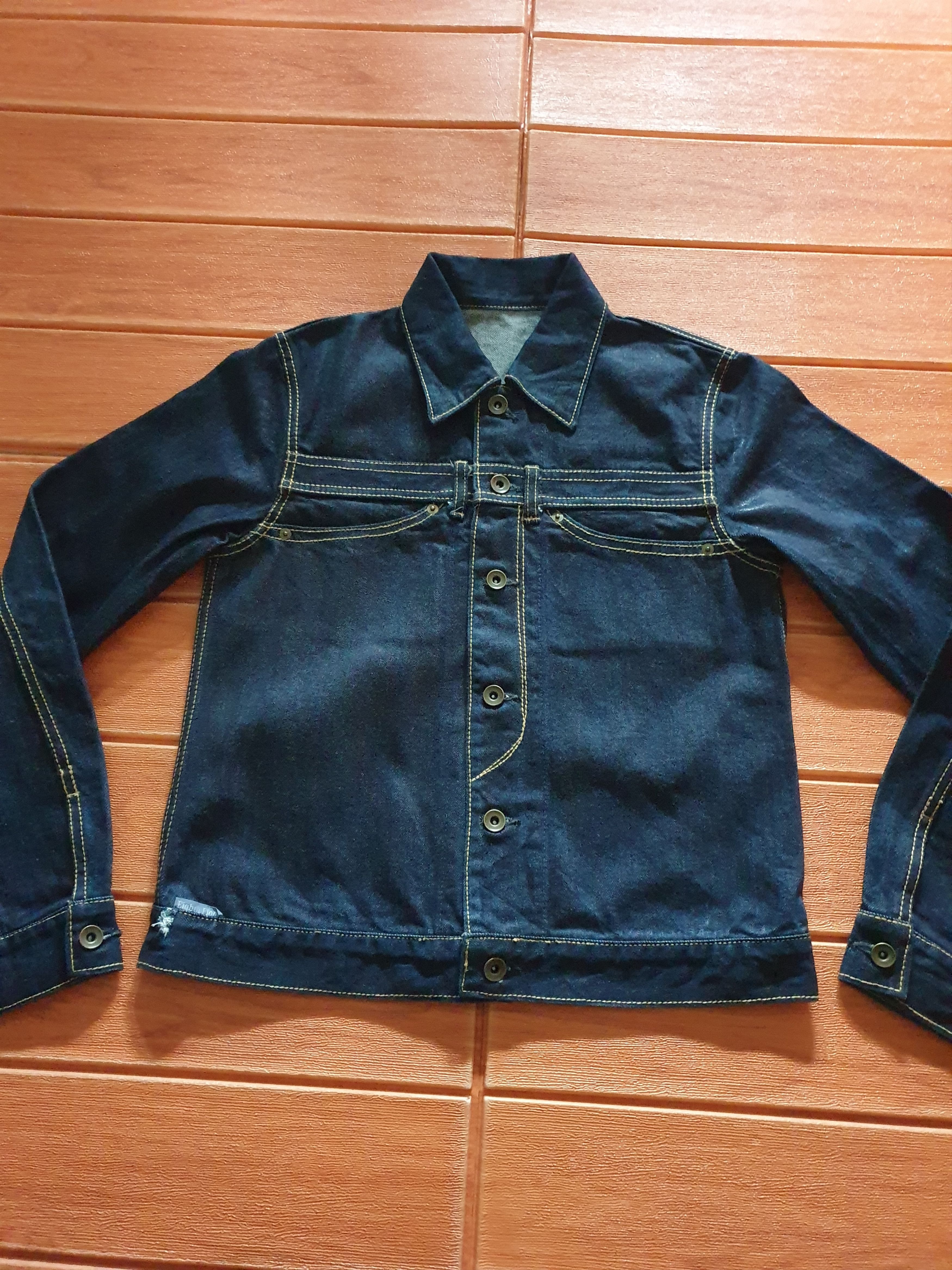 PPFM 💥Eighth floor Made in Japan unique denim jacket Size US S / EU 44-46 / 1 - 6 Thumbnail