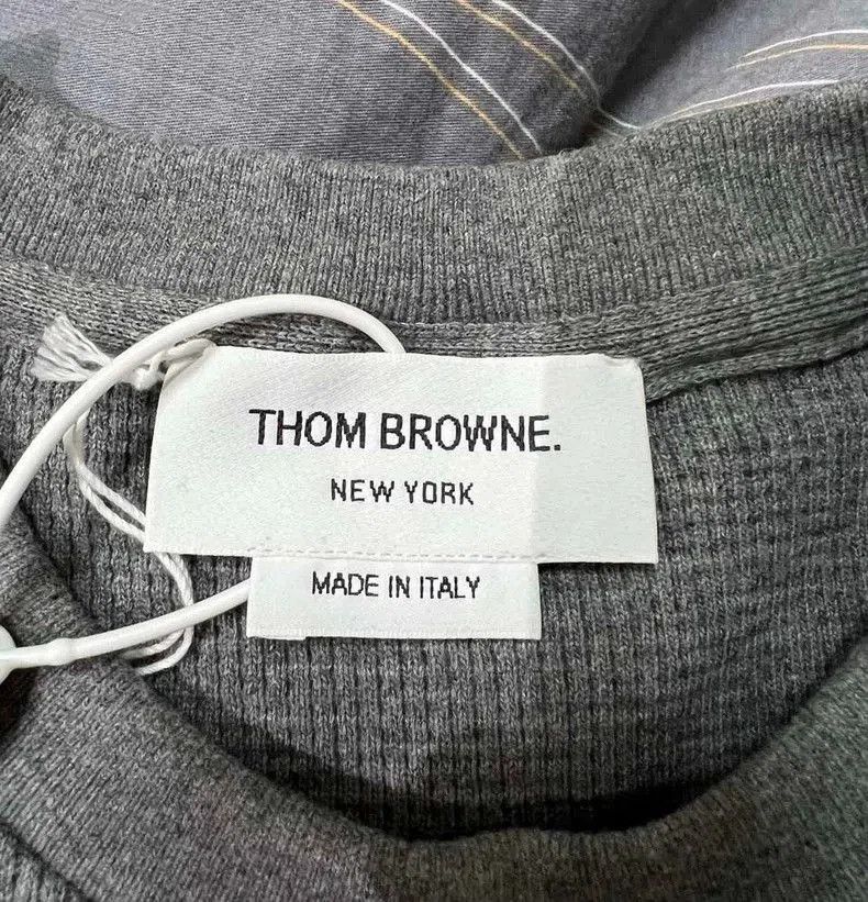 Thom Browne Thom Browne Waffle Stripe Sweatshirt . Size US M / EU 48-50 / 2 - 3 Thumbnail