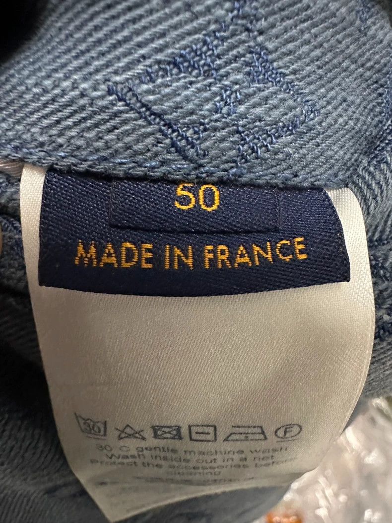 Louis Vuitton Louis Vuitton Full Logo Classic Denim Jacket 2503-Nextarrow Size US M / EU 48-50 / 2 - 4 Thumbnail