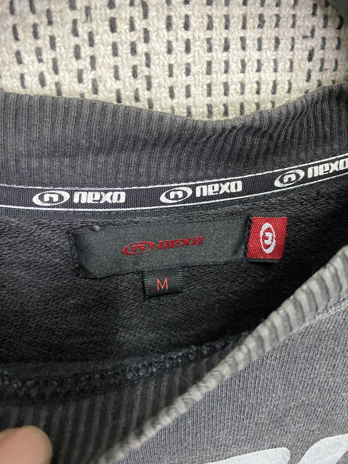 Grailed × Japanese Brand Nexo graphics sweatshirt crewneck jumper pullover size m Size US M / EU 48-50 / 2 - 5 Thumbnail