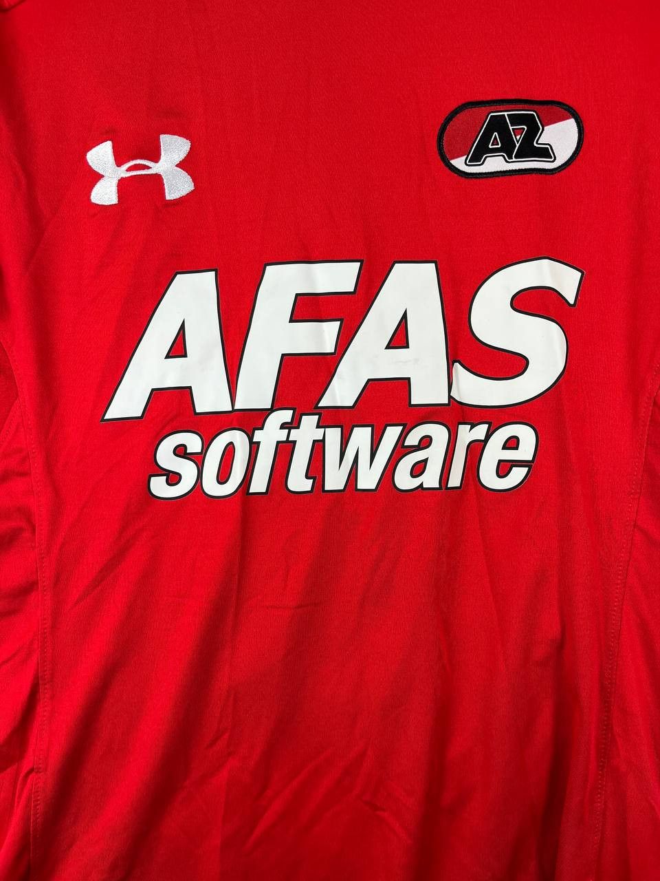 Under Armour AZ Alkmaar 2016-17 Home Shirt Under Armour Janssen #18 Sz S Size US S / EU 44-46 / 1 - 2 Thumbnail