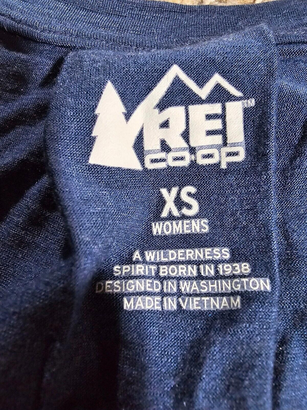 Rei rei co-op merino wool Lyocell long sleeve womens XS Blue Size US XS / EU 42 / 0 - 3 Thumbnail