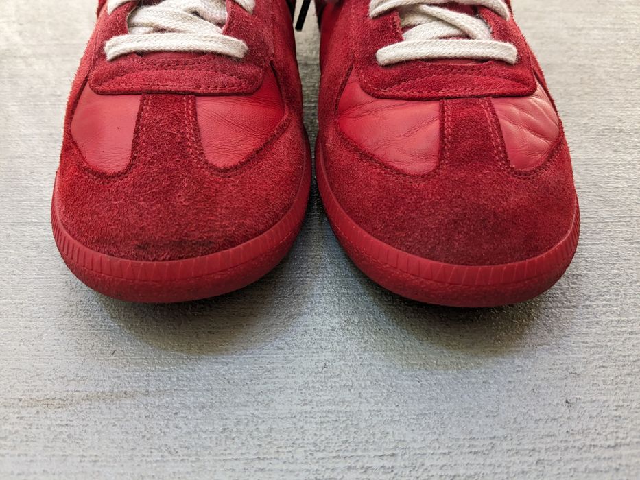 Maison Margiela Maison Margiela GAT Replica Red Size 10 43 Low Tops ...