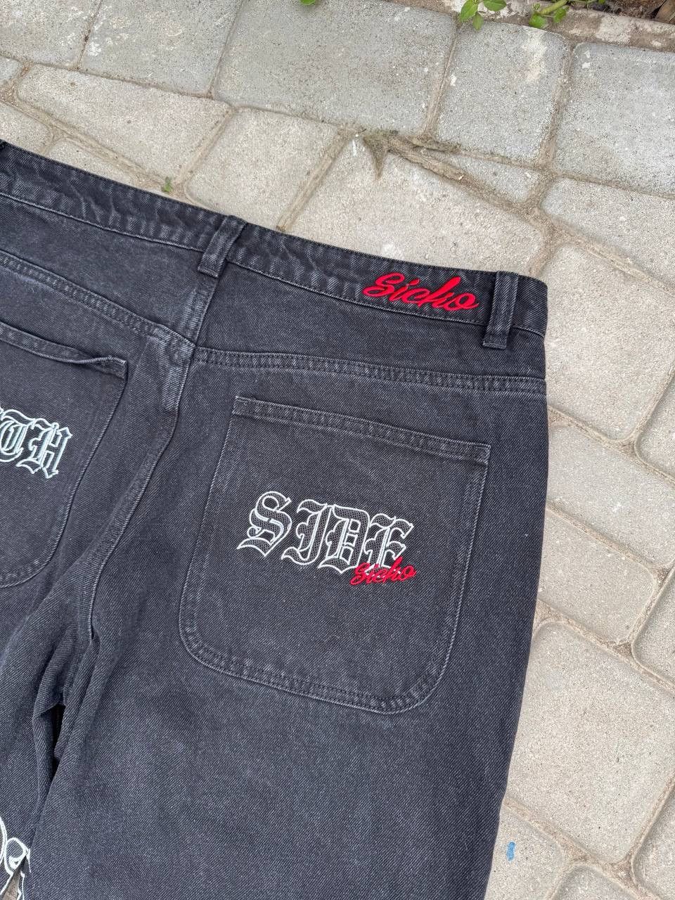 Japanese Brand Y2K Printed Jeans Sicko Style Size US 36 / EU 52 - 10 Thumbnail