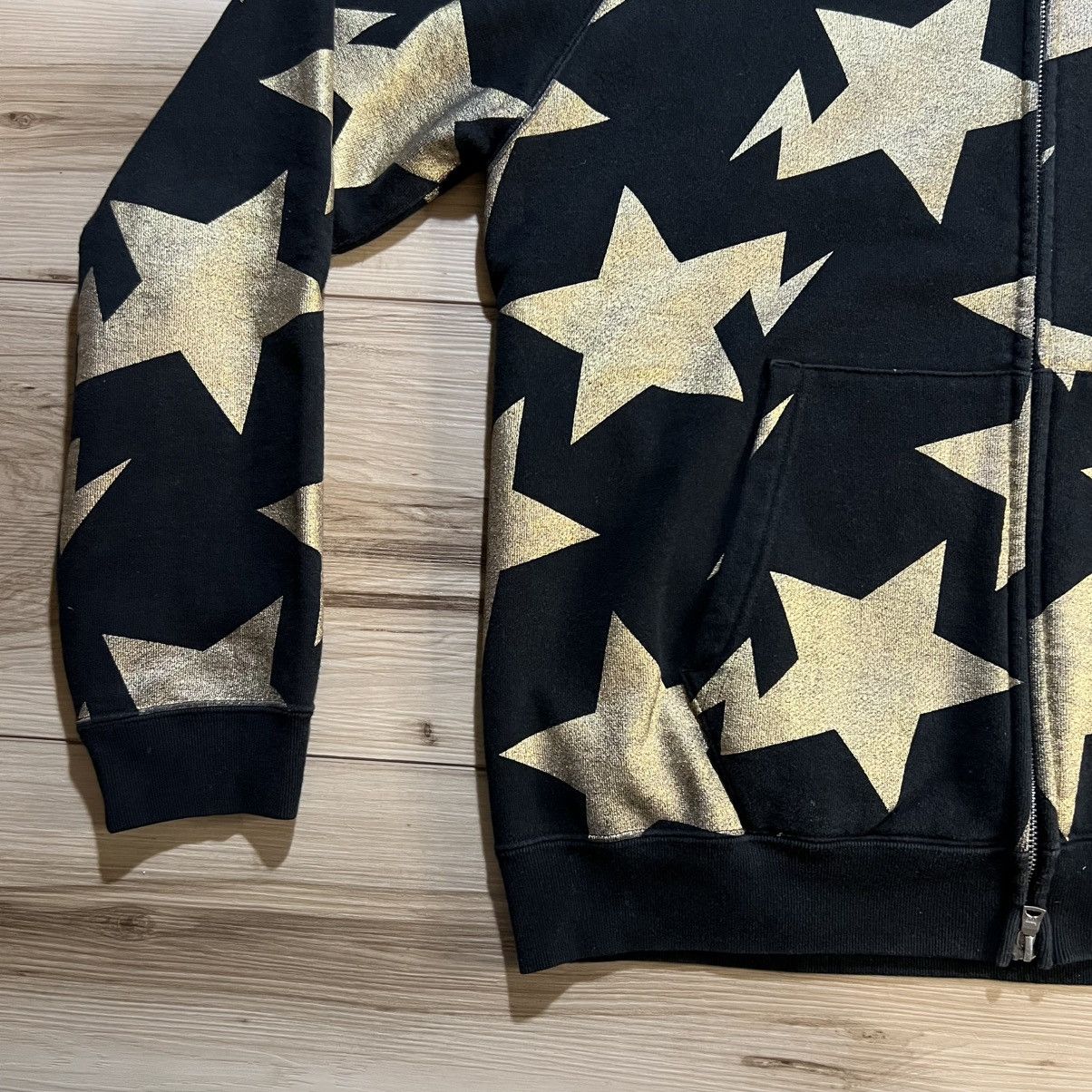 Bape BAPE Classics Sta Star Full Zip Hoodie Black Gold VTG NIGO Size US M / EU 48-50 / 2 - 4 Thumbnail