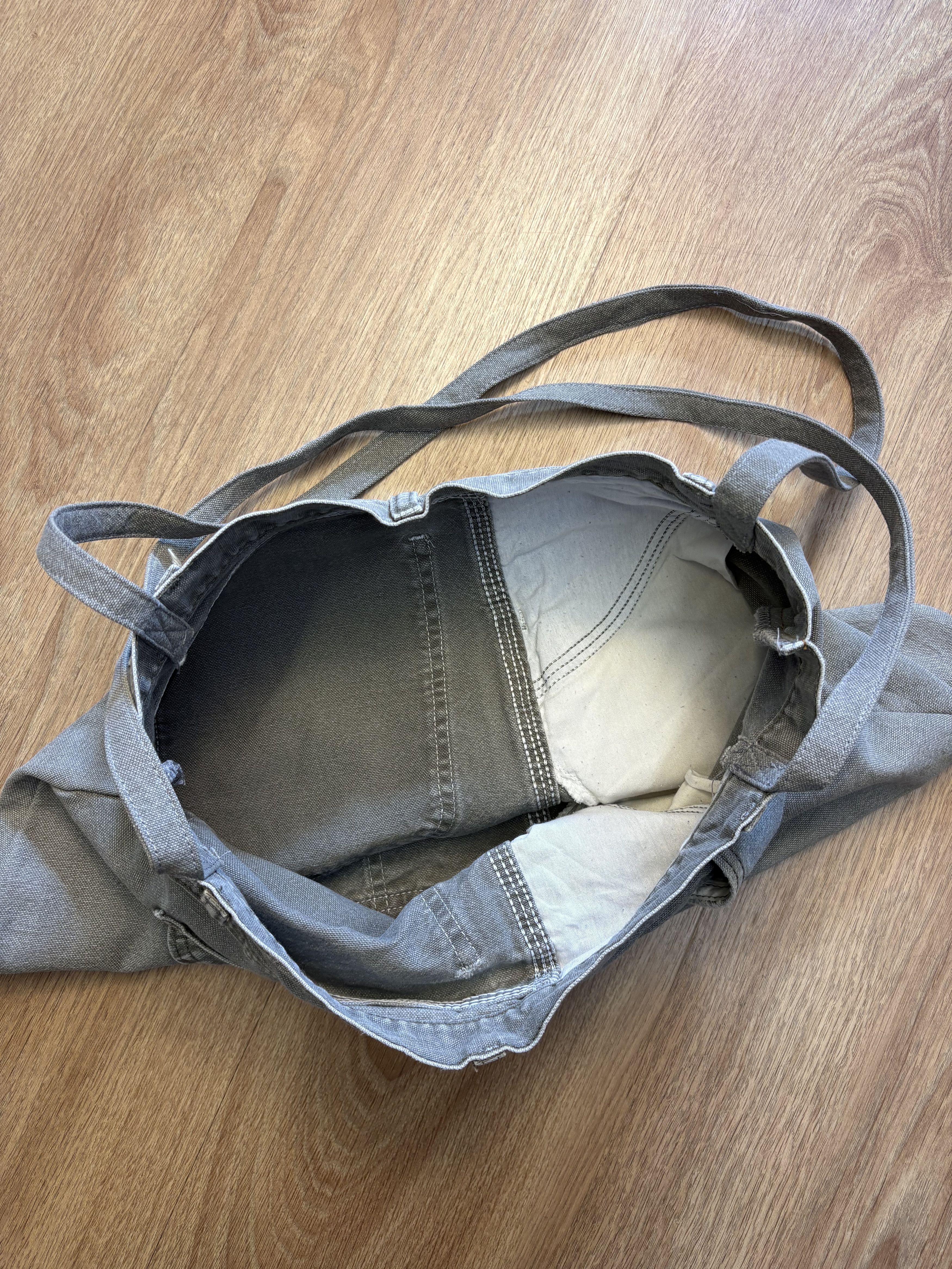Carhartt Carhartt Reworked Cargo Pocket Khaki Tote Bag Size ONE SIZE - 5 Thumbnail