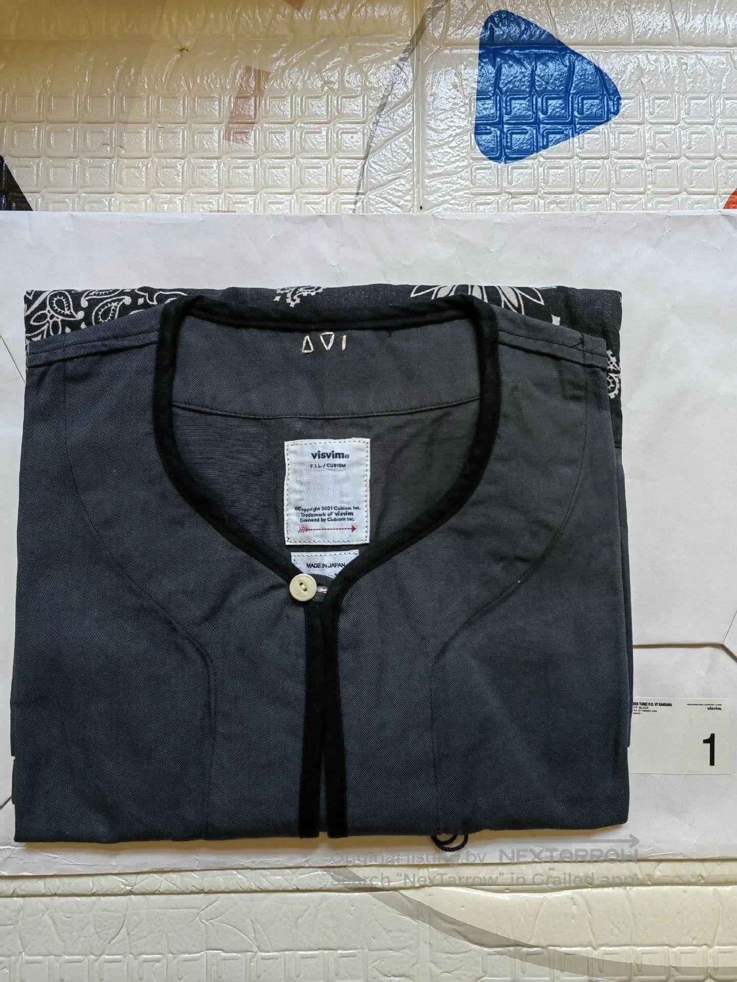 Visvim VISVIM 18AW Bandana Tunic Shirt. Size US S / EU 44-46 / 1 - 6 Thumbnail