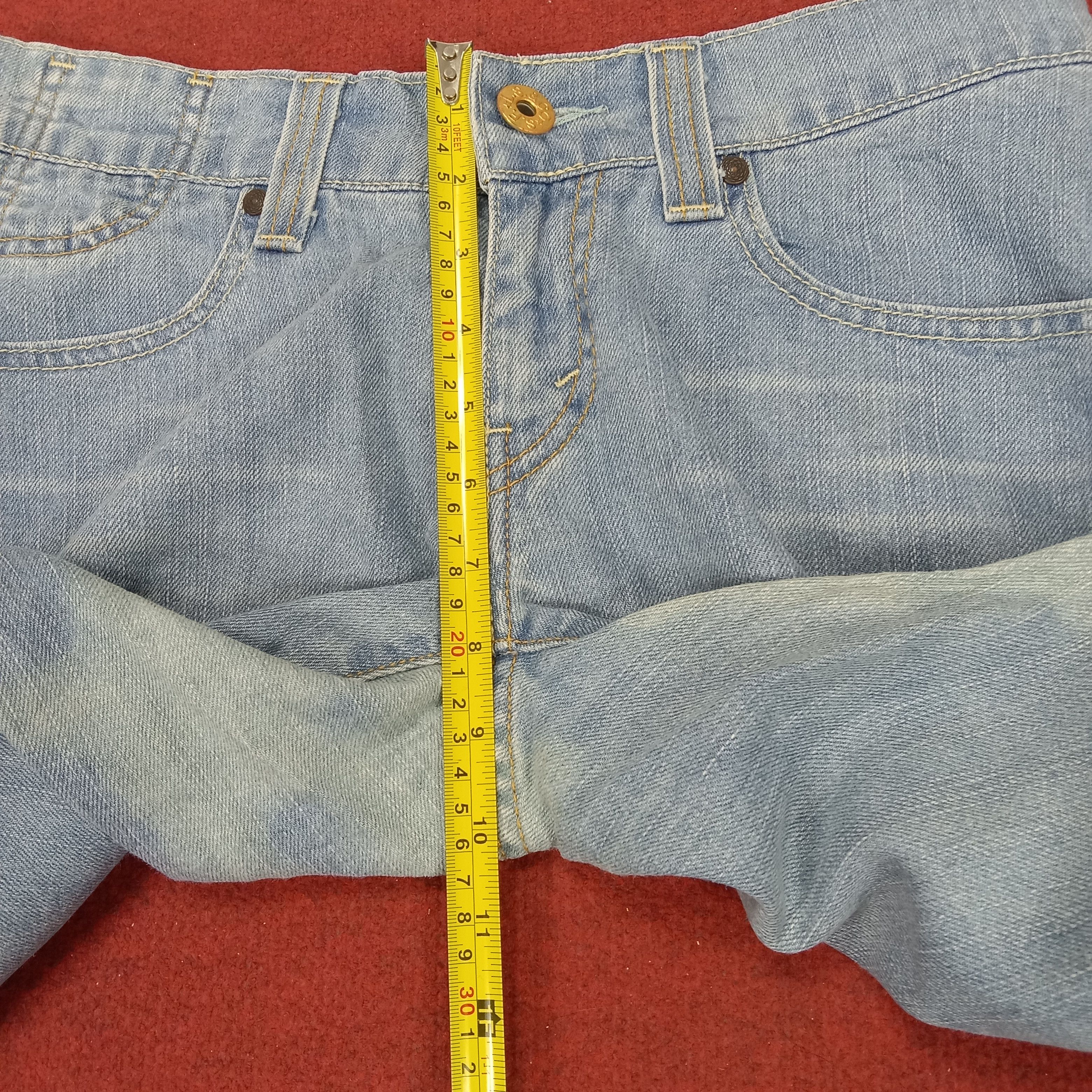 Levi's × Vintage Levis Streetwear Summer Surfing Style Short Jeans Size 31" - 8 Thumbnail