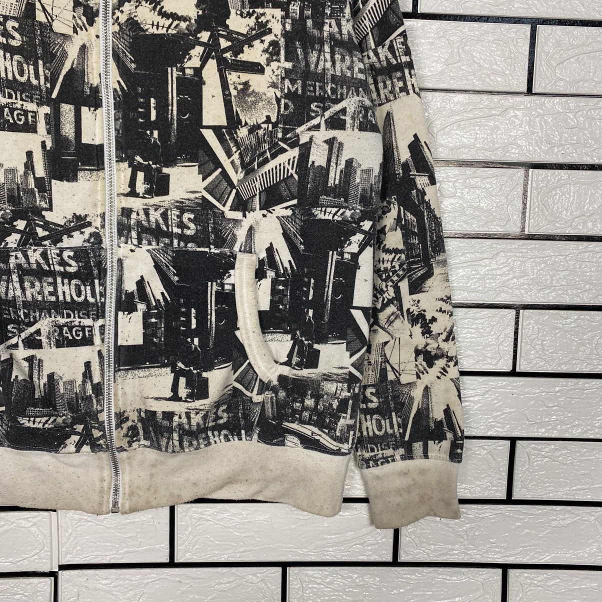 Hysteric Glamour 📌Full Print Bomber Jacket Punk Design Confirm Japan Size US M / EU 48-50 / 2 - 6 Thumbnail