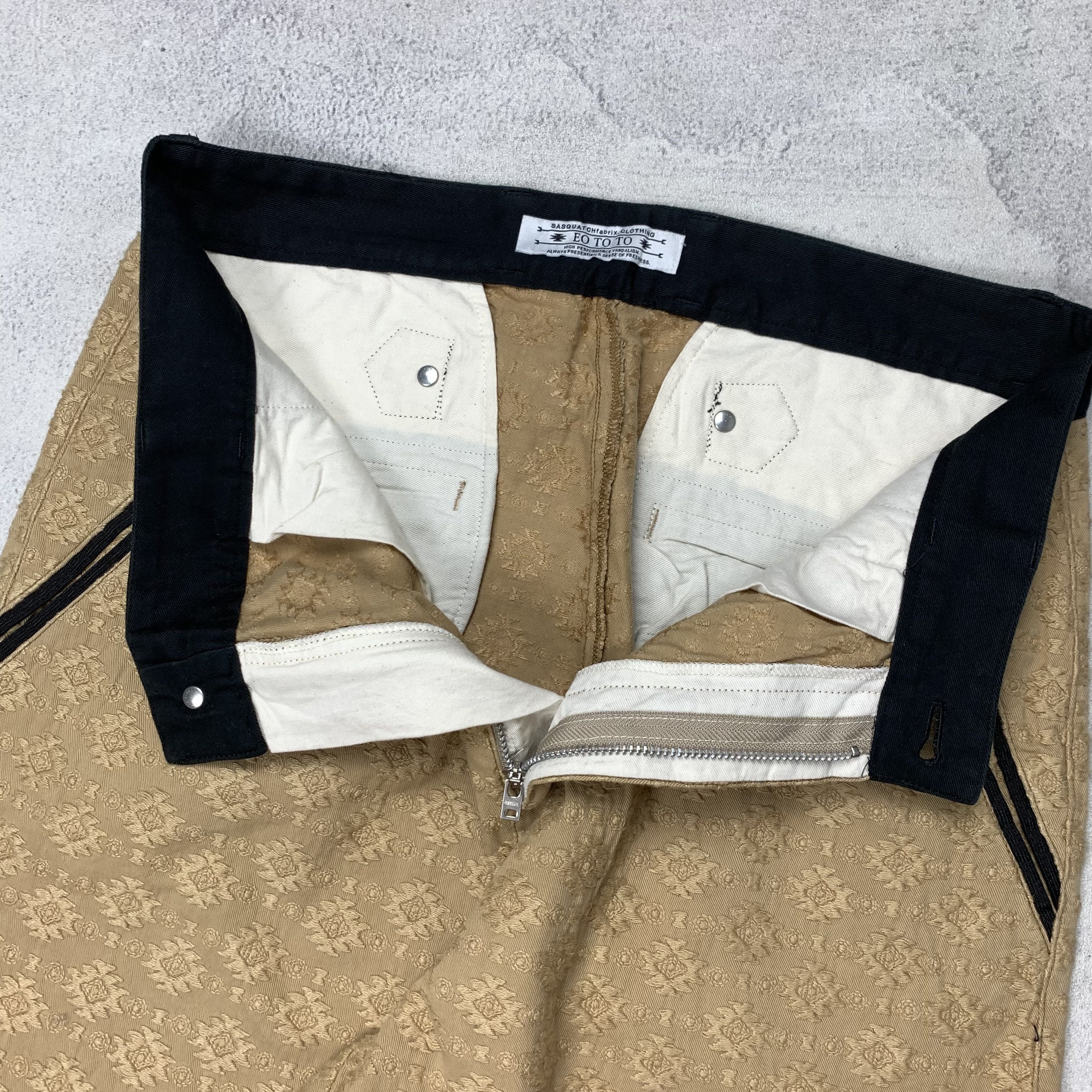 Sasquatchfabrix Sasquatchfabrix Japanese Brand Pattern Pants Size US 31 - 6 Thumbnail