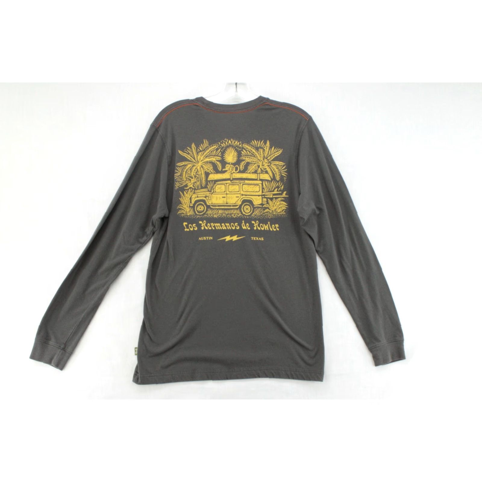 Howler Brothers Howler Bros Long Sleeve T-Shirt Mens M Gray Logo Austin TX Los Hermanos de Howler City Classic Outdoor 90s Designer Preppy Size US M / EU 48-50 / 2 - 3 Thumbnail