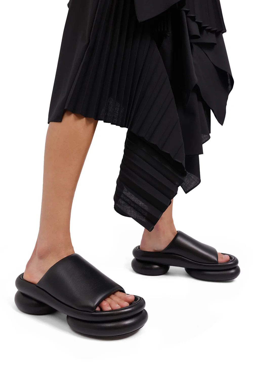 Jil Sander o1loc1c1124 Sandal in Black Size US 7 / IT 37 - 4 Thumbnail