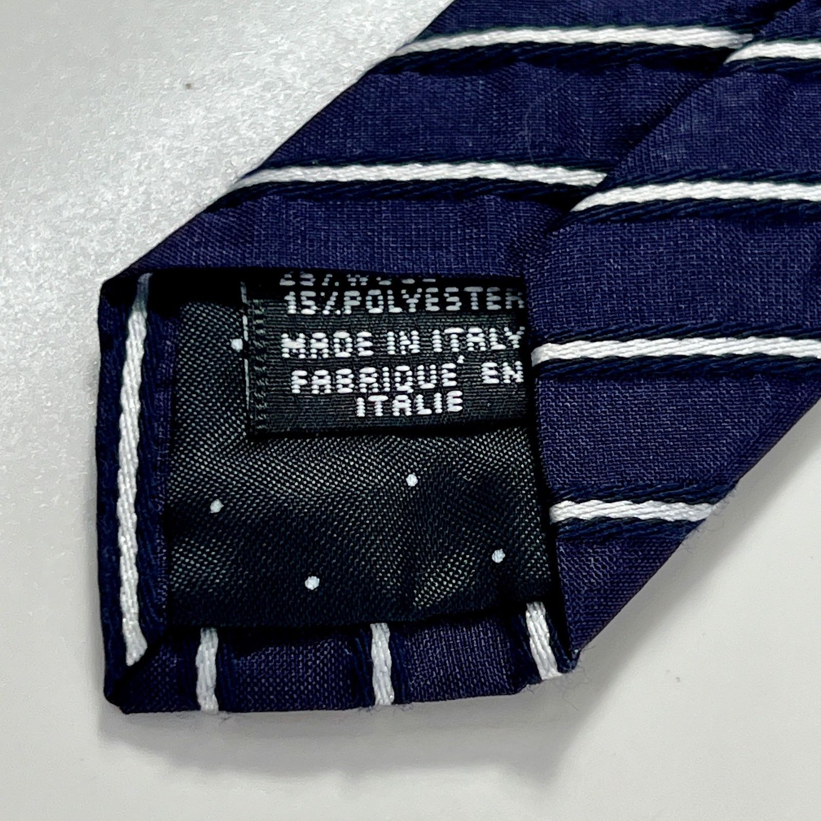 Givenchy Givenchy Paris Made In Italy Men's Tie Blue Silk Necktie Size ONE SIZE - 7 Thumbnail