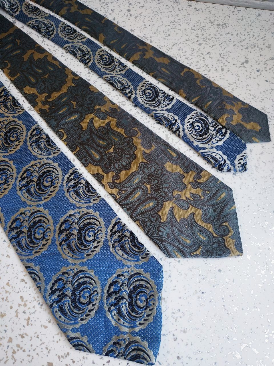 Versace Vintage Gianni Versace Silk Jacquard Ties Size ONE SIZE - 2 Thumbnail