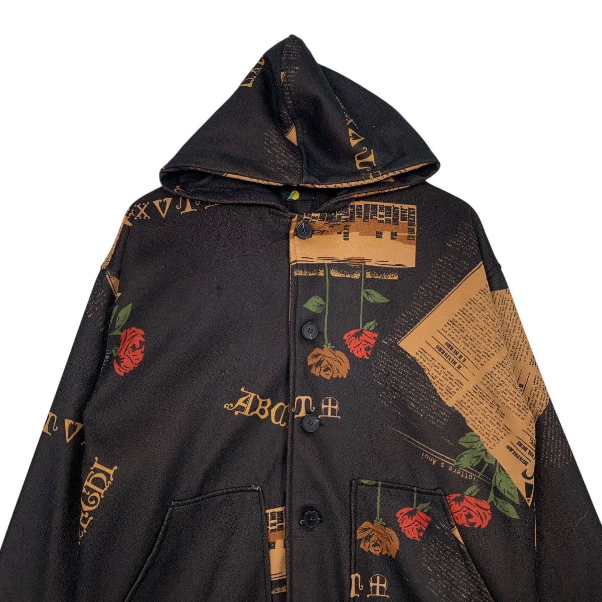 Japanese Brand Graphics Printed Hoodie Jacket Japanese Fashion #2462-C110 Size US M / EU 48-50 / 2 - 2 Thumbnail