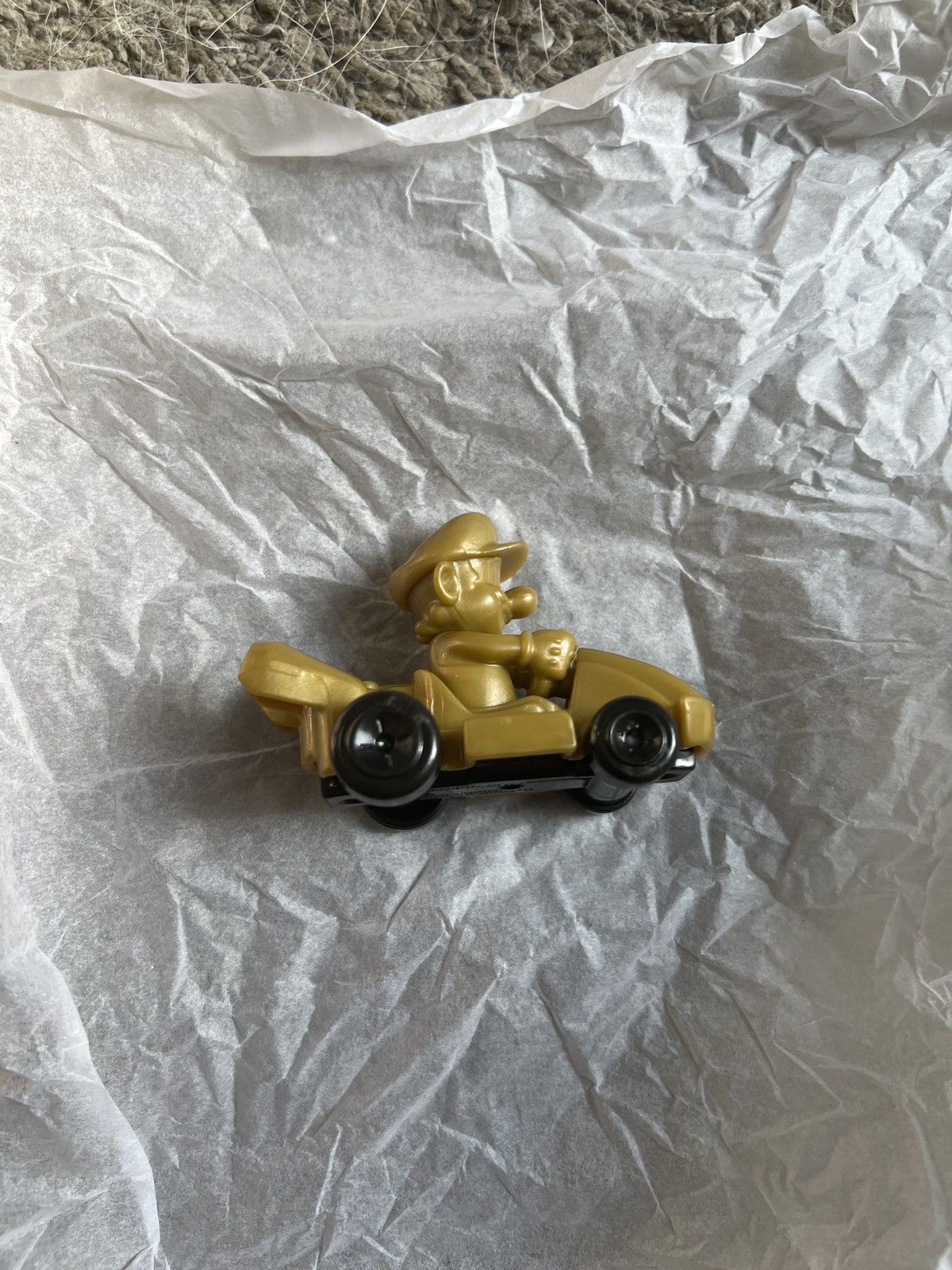 Nintendo 2024 McDonald’s Nintendo Mario Kart 8 Deluxe Gold Mario Kart Size ONE SIZE - 3 Thumbnail