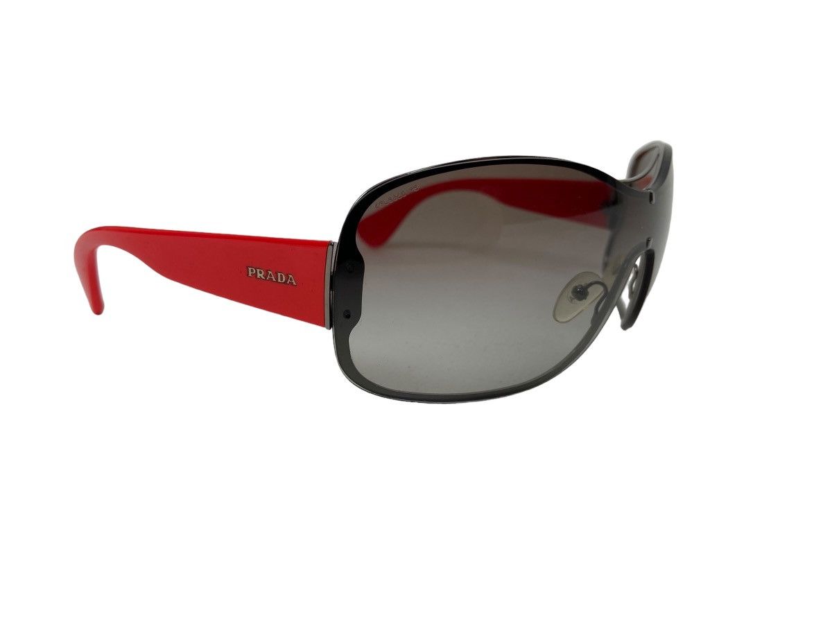 Prada Shield Sunglasses Size ONE SIZE - 12 Thumbnail