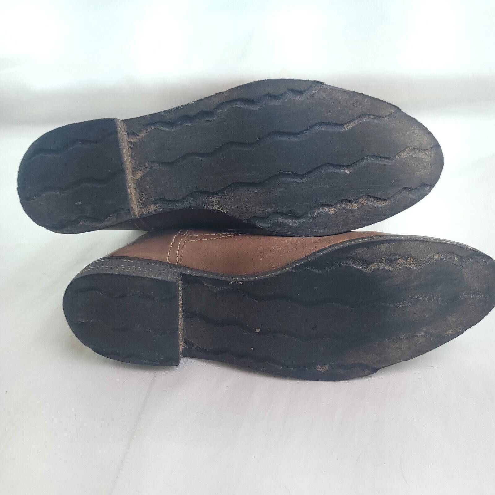 Otto OTBT Distressed Tan Leather Size 8 Boots Made In India Size US 8 / IT 38 - 6 Thumbnail