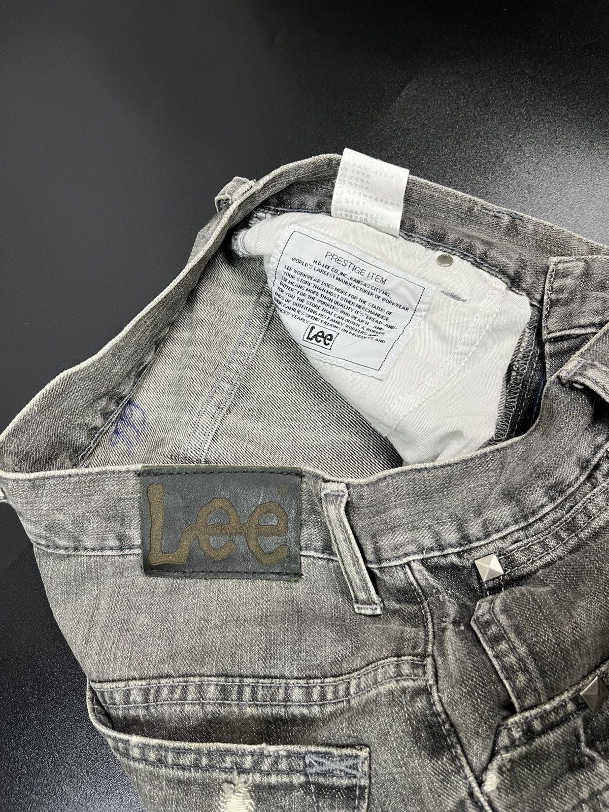Hysteric Glamour × If Six Was Nine × Japanese Brand Japanese Flared Lee Jeans Guns Size US 29 - 11 Thumbnail