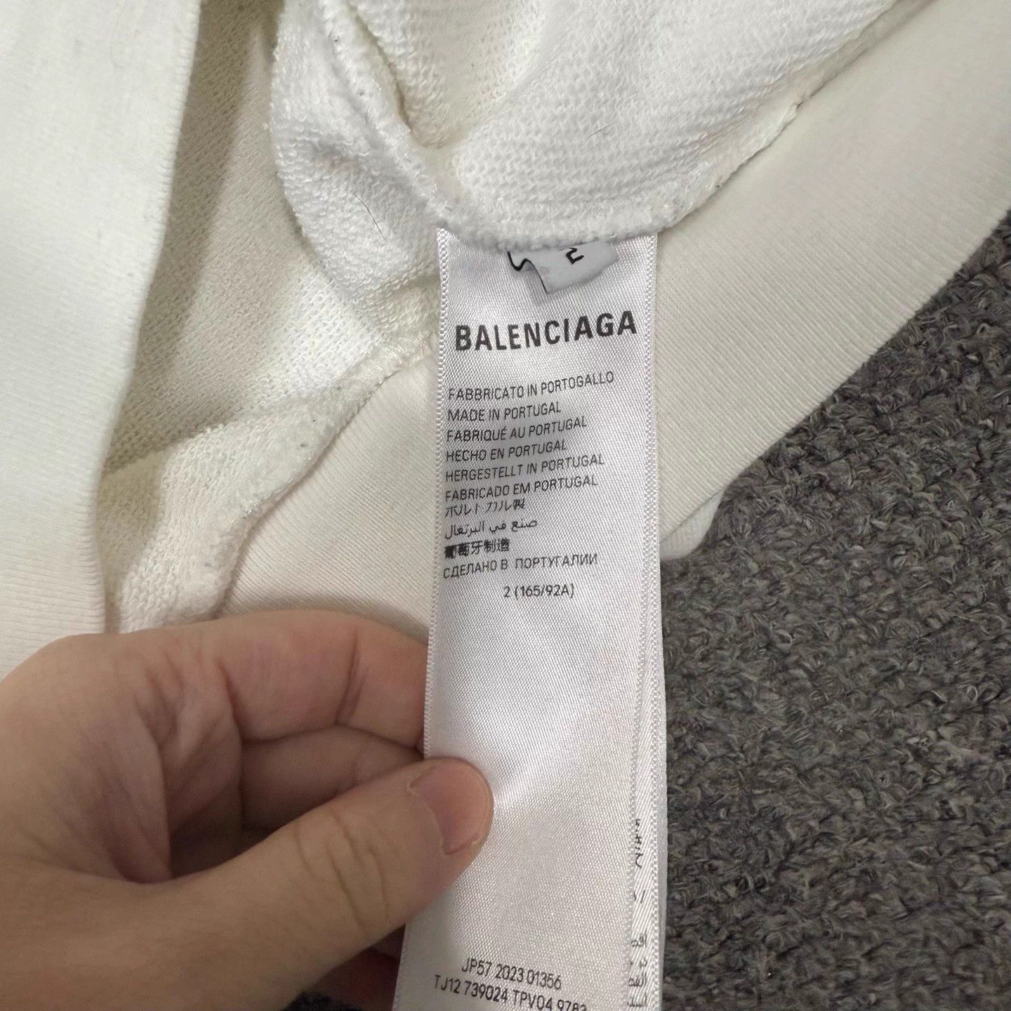 Balenciaga Balenciaga Dragon Year Flame Logo Hoodie Size 2 99 New Size M / US 6-8 / IT 42-44 - 4 Thumbnail