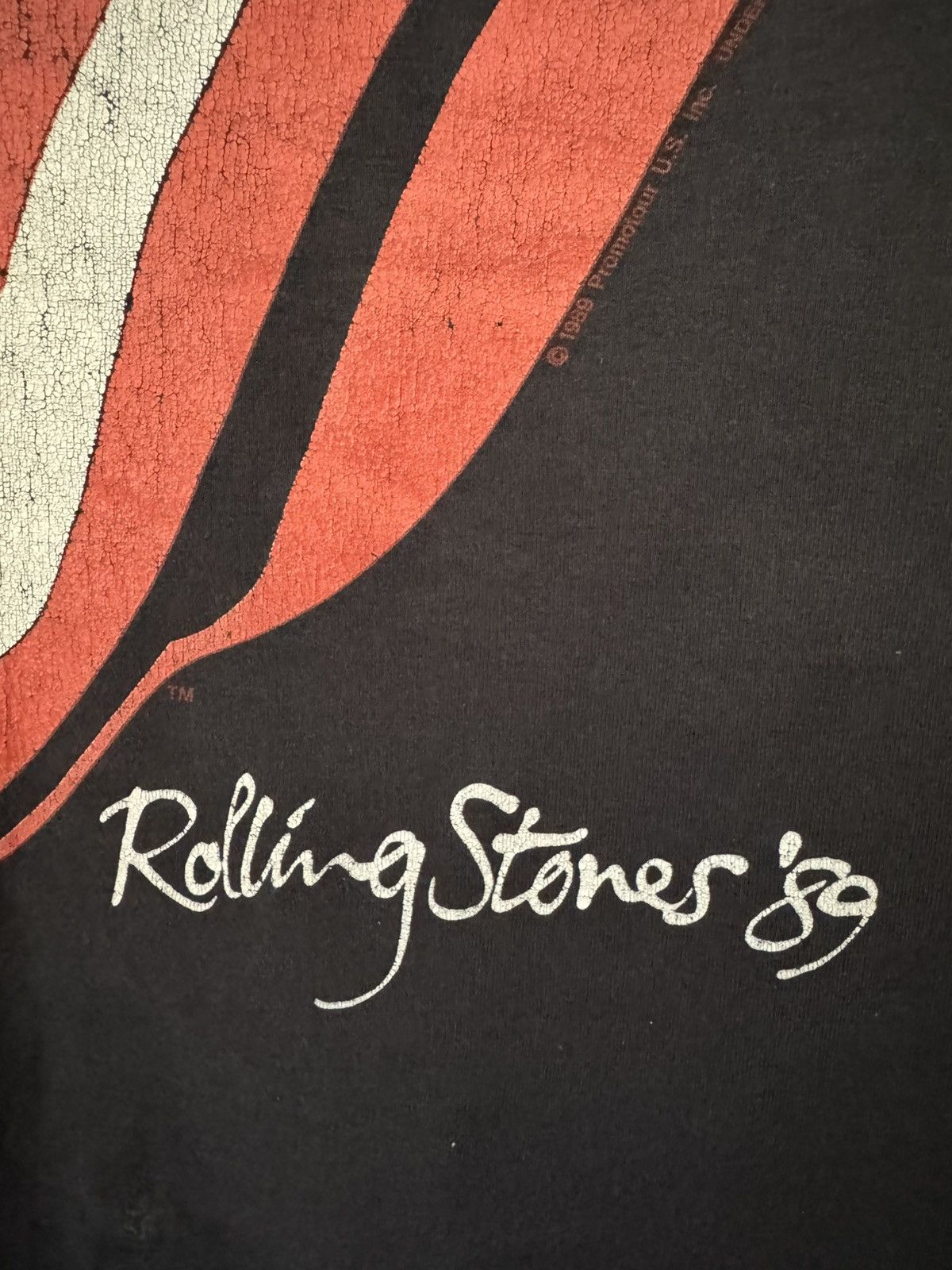 Band Tees × The Rolling Stones × Vintage Vintage ROLLING STONES CANADIAN TOUR 1989 PS01 Size US L / EU 52-54 / 3 - 3 Thumbnail