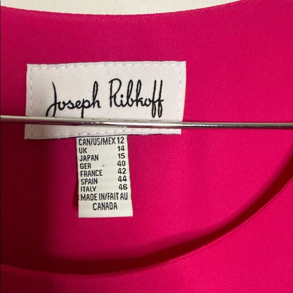 Joseph Ribkoff Joesph Ribkoff pink bell waterfall sleeves tunic blouse 12 Size L / US 10 / IT 46 - 3 Thumbnail