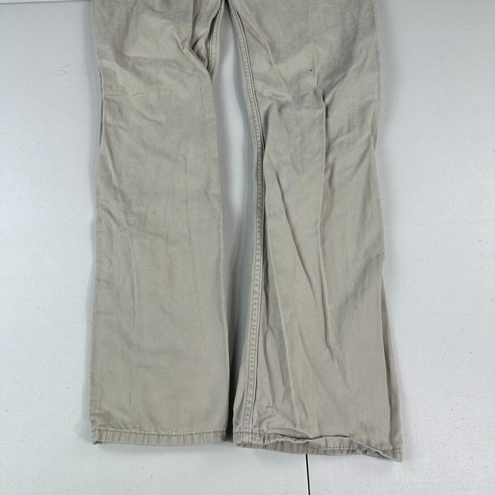 Levi's Levi's 514 Straight Regular Fit Tan Khaki Jeans Mens 30x34 Size US 30 / EU 46 - 3 Thumbnail