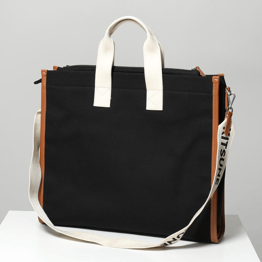Maison Kitsune CONTOUR FOX E/W TOTE BAG Size ONE SIZE - 3 Thumbnail