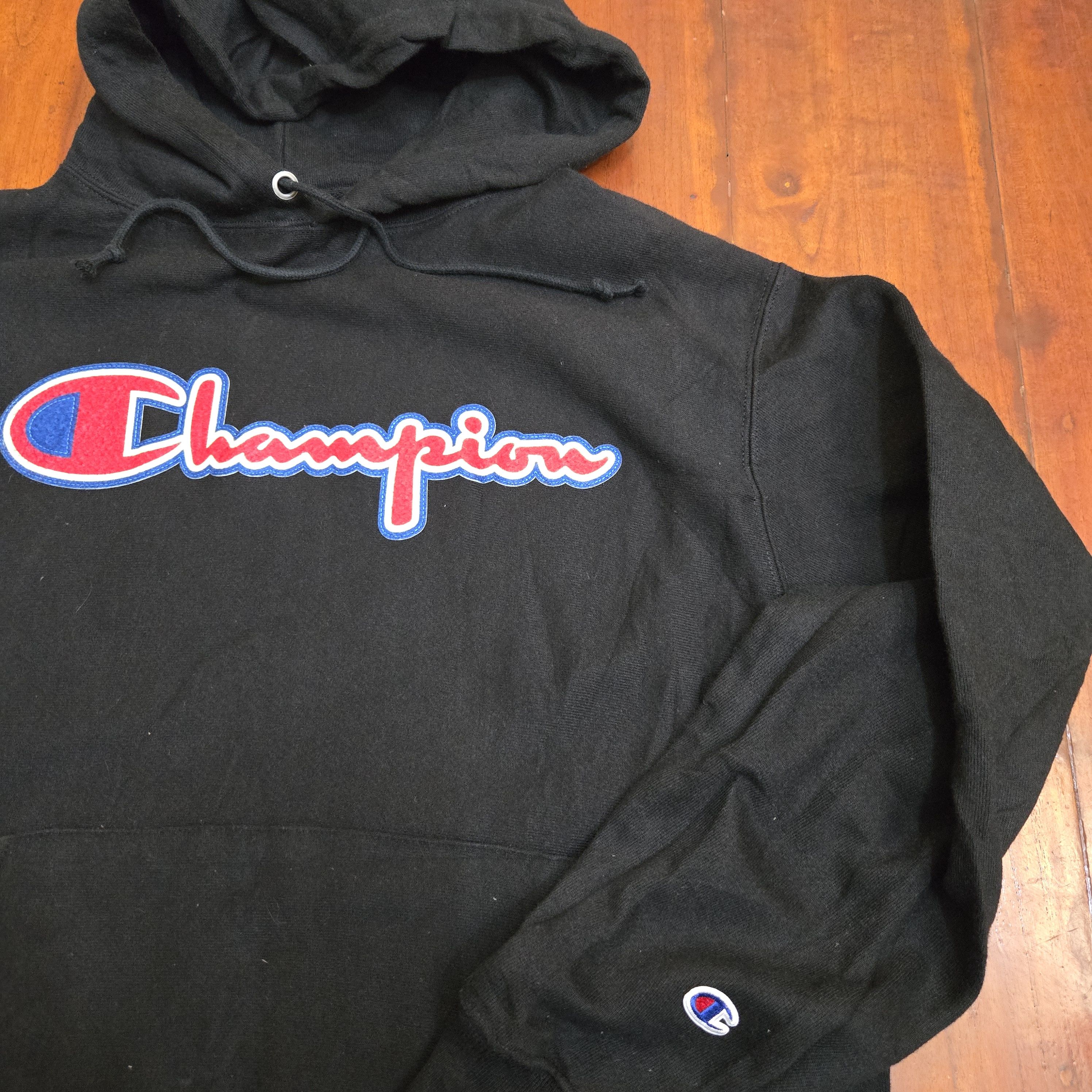 Champion Vtg Champion Reverse Weave Big Logo Size US L / EU 52-54 / 3 - 2 Thumbnail