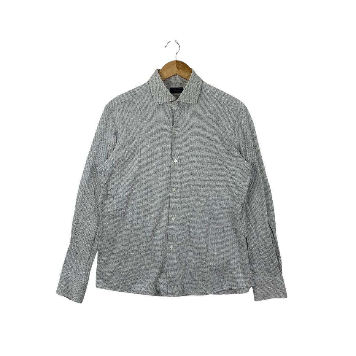 Kamakura KAMAKURA SHIRTS Made In Japan Houndstooth Casual Tee Shirt Size US L / EU 52-54 / 3 - 1 Thumbnail
