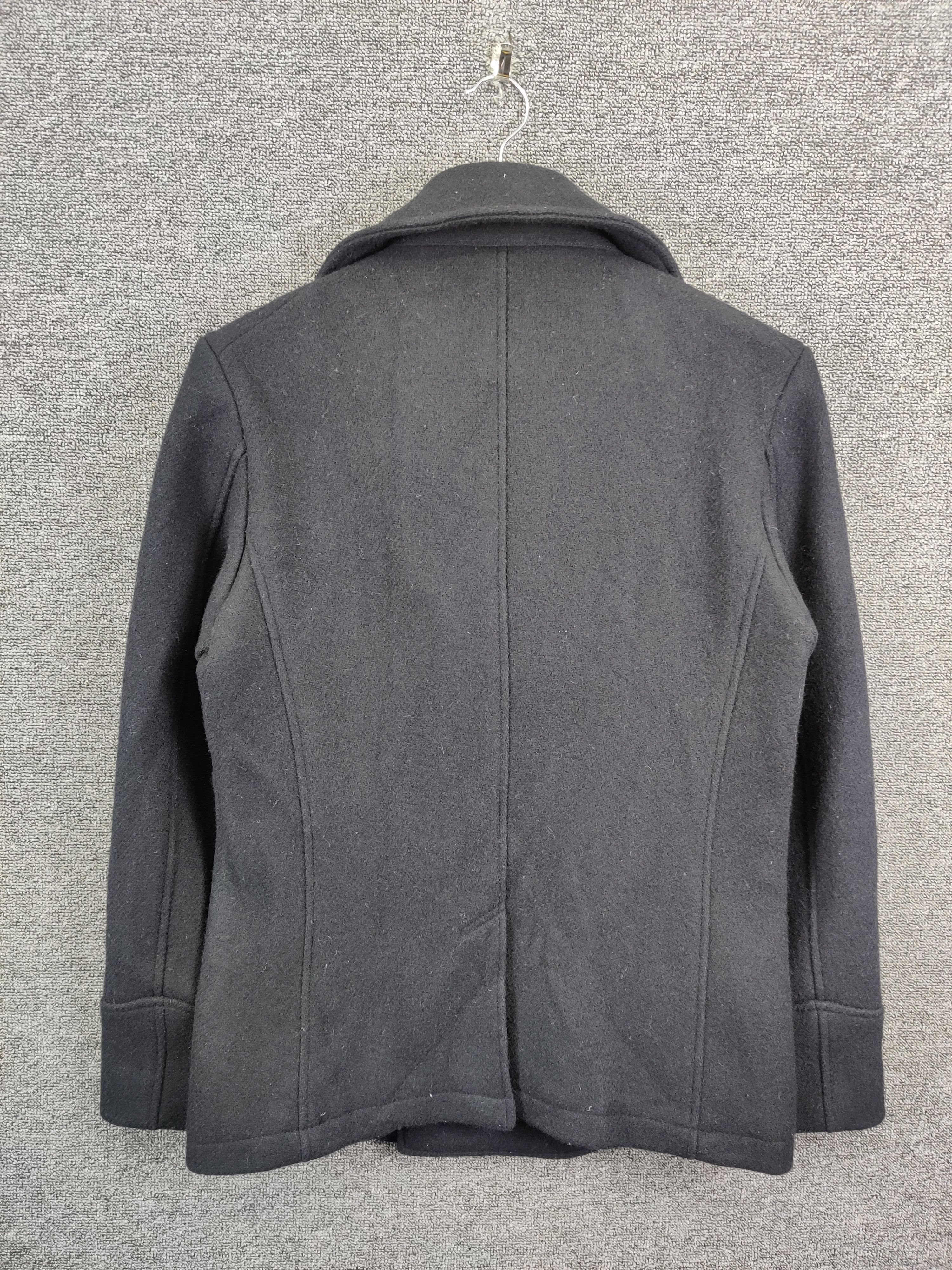 Tornado Mart Zero By Tornado Mart Wool Double Breasted Coat Size US M / EU 48-50 / 2 - 6 Thumbnail