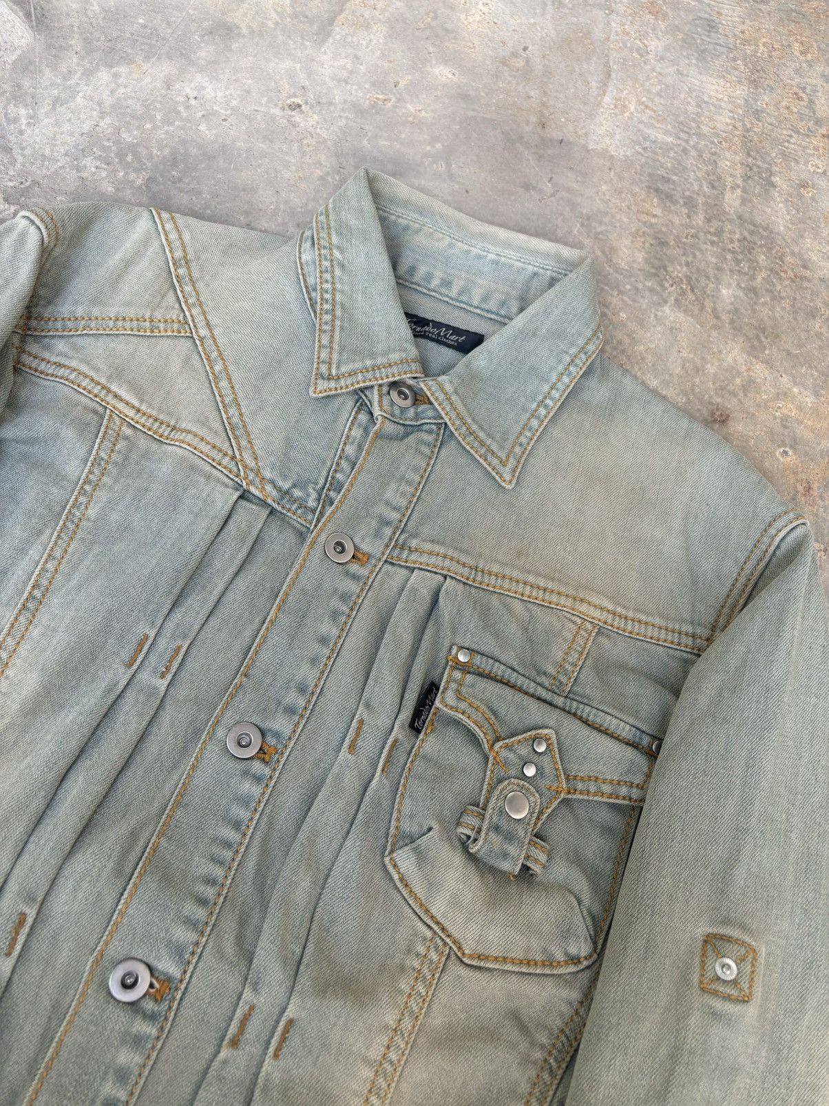 Tornado Mart Tornado Mart Refined Real Clothes Denim Jacket Size US M / EU 48-50 / 2 - 3 Thumbnail
